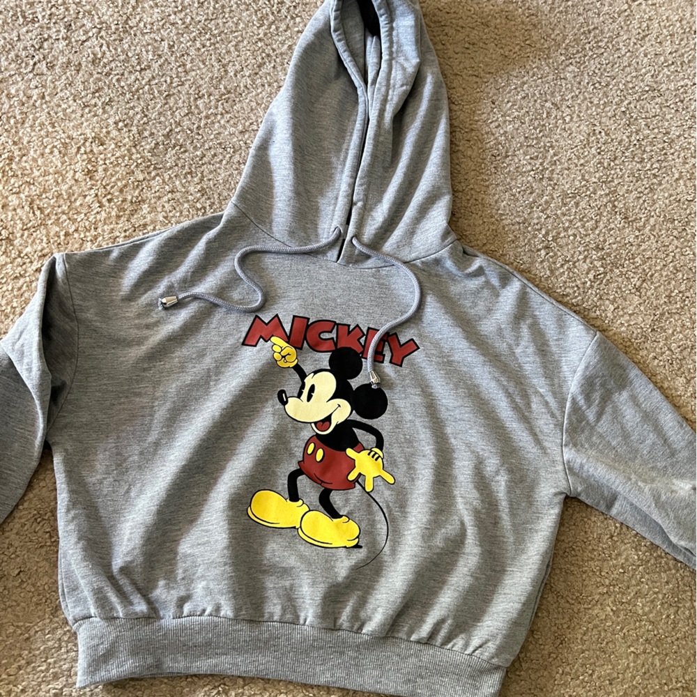 Japan Brand Cecil McBee Mickey Mouse crop sweatshirts
